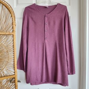 CP SHADES Floral Tunic Top Lagenlook